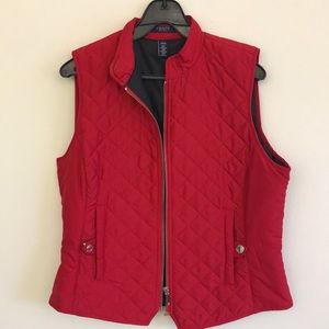 Red vest EUC!